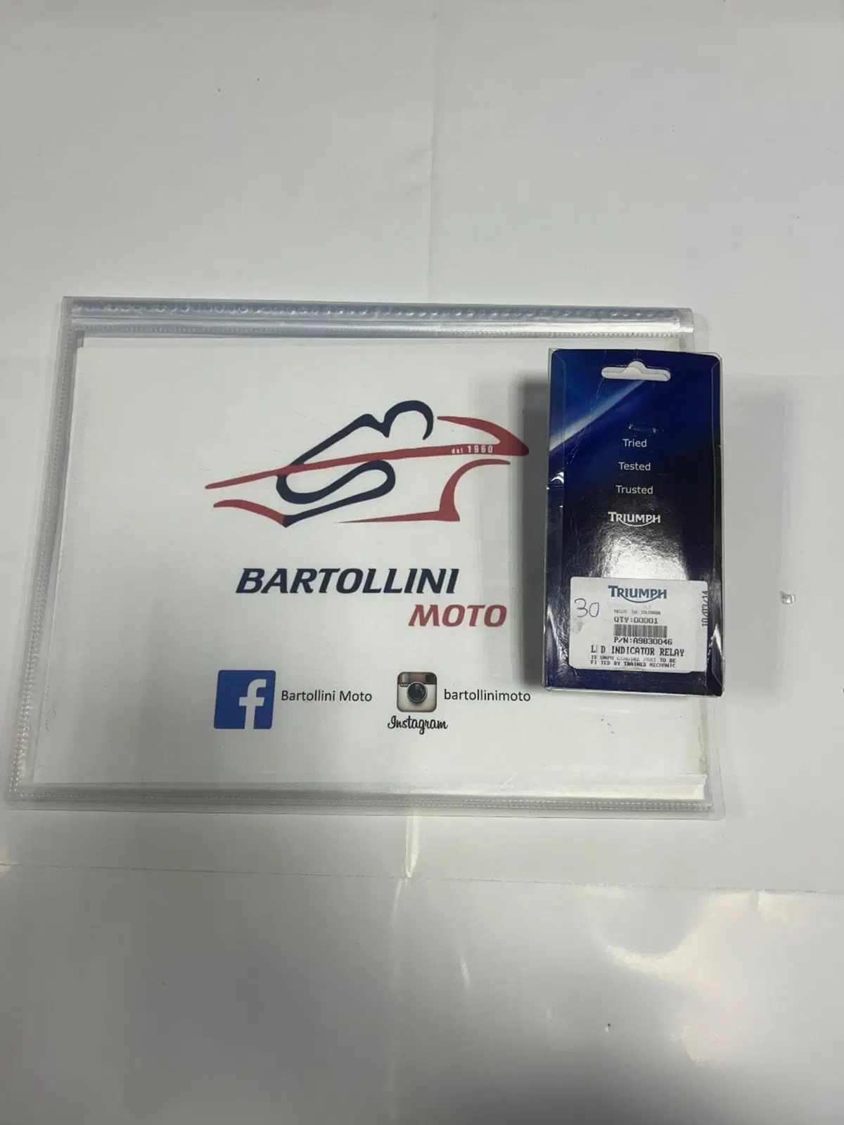 Indicatore di direzione led per Triumph