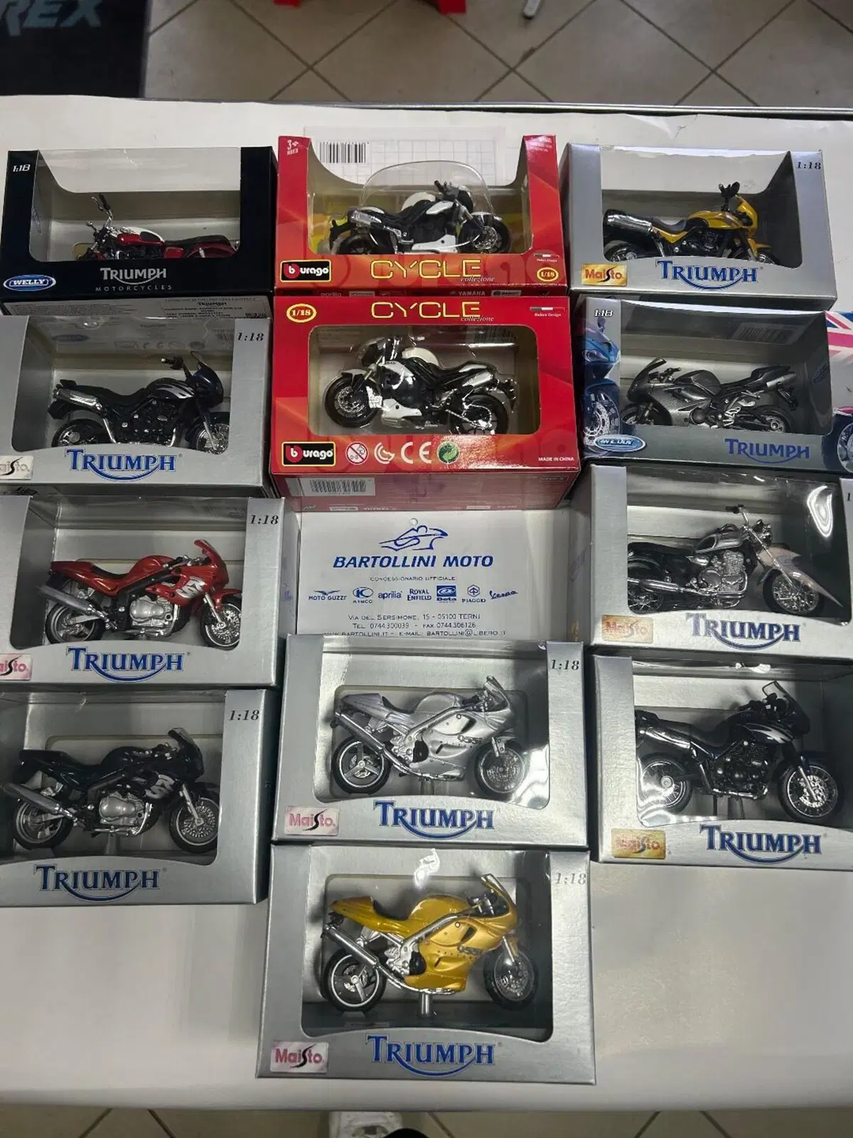 Modellini Triumph
