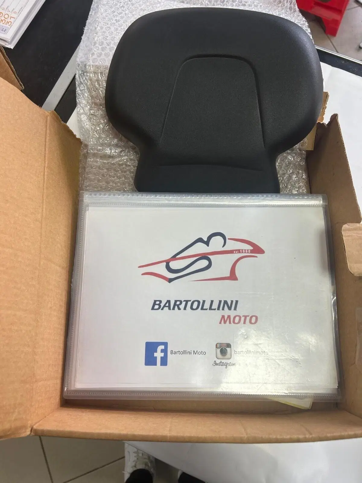 Schienale per Majesty 400 del 2004 Givi