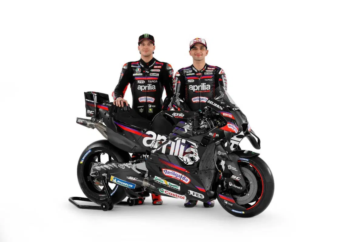MotoGP 2026. Ecco svelata la livrea Aprilia di Marco Bezzecchi e Jorge Martin (7)
