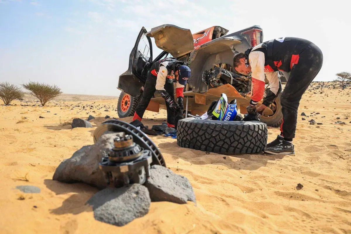 Dakar 2026. T11. Brabec e Benavides, melina: se la giocano più avanti. Crollo Lategan, Al Attiyah in controllo [VIDEO] (12)