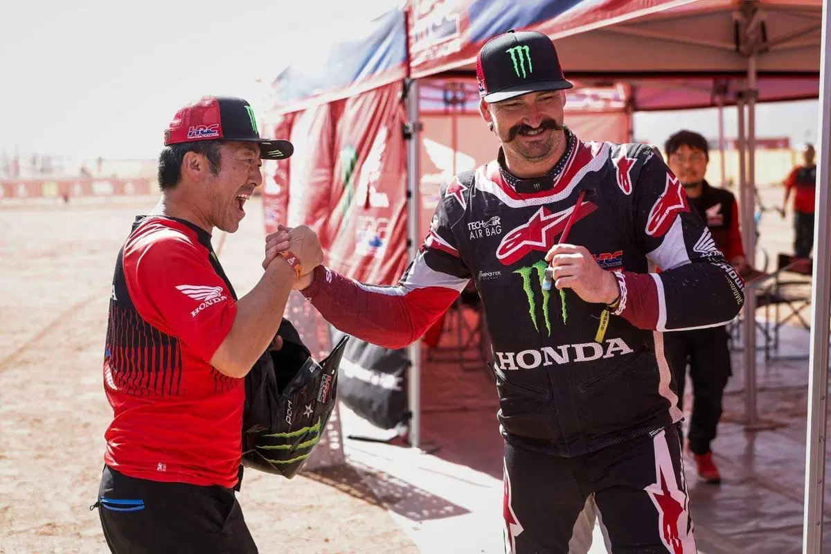 Dakar 2026. T11. Brabec e Benavides, melina: se la giocano più avanti. Crollo Lategan, Al Attiyah in controllo [VIDEO] (19)