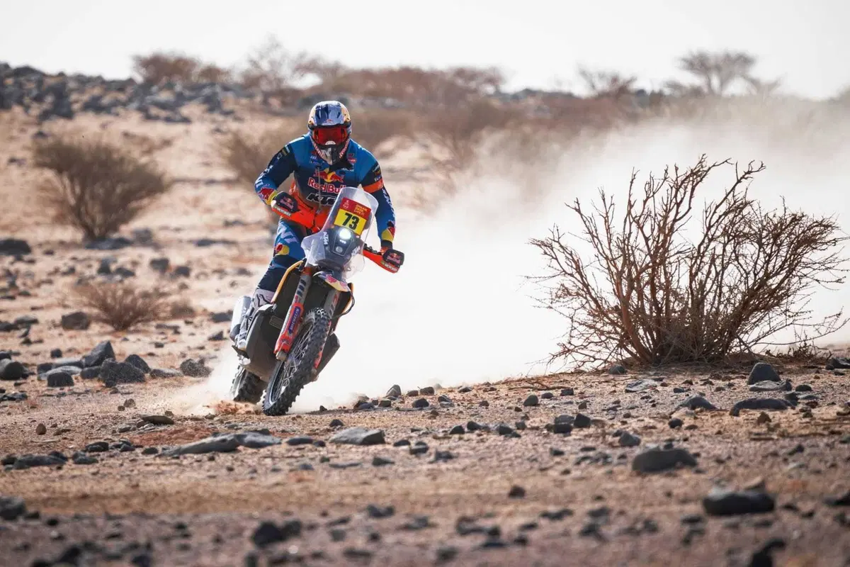 Dakar 2026. T11. Brabec e Benavides, melina: se la giocano più avanti. Crollo Lategan, Al Attiyah in controllo [VIDEO] (25)