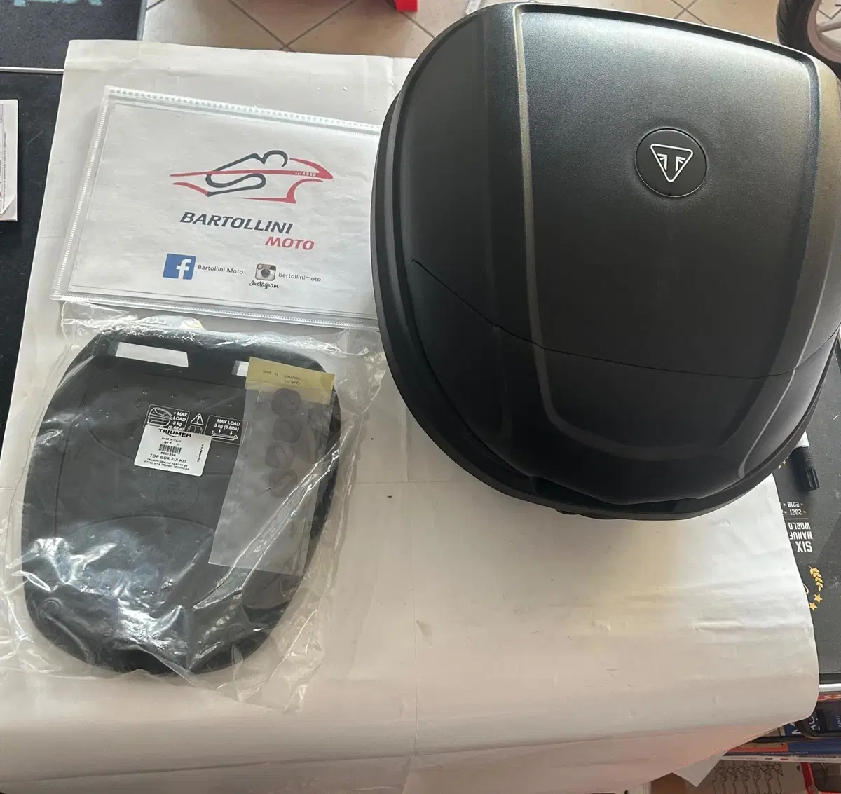 Bauletto Triumph per Street Twin (2)