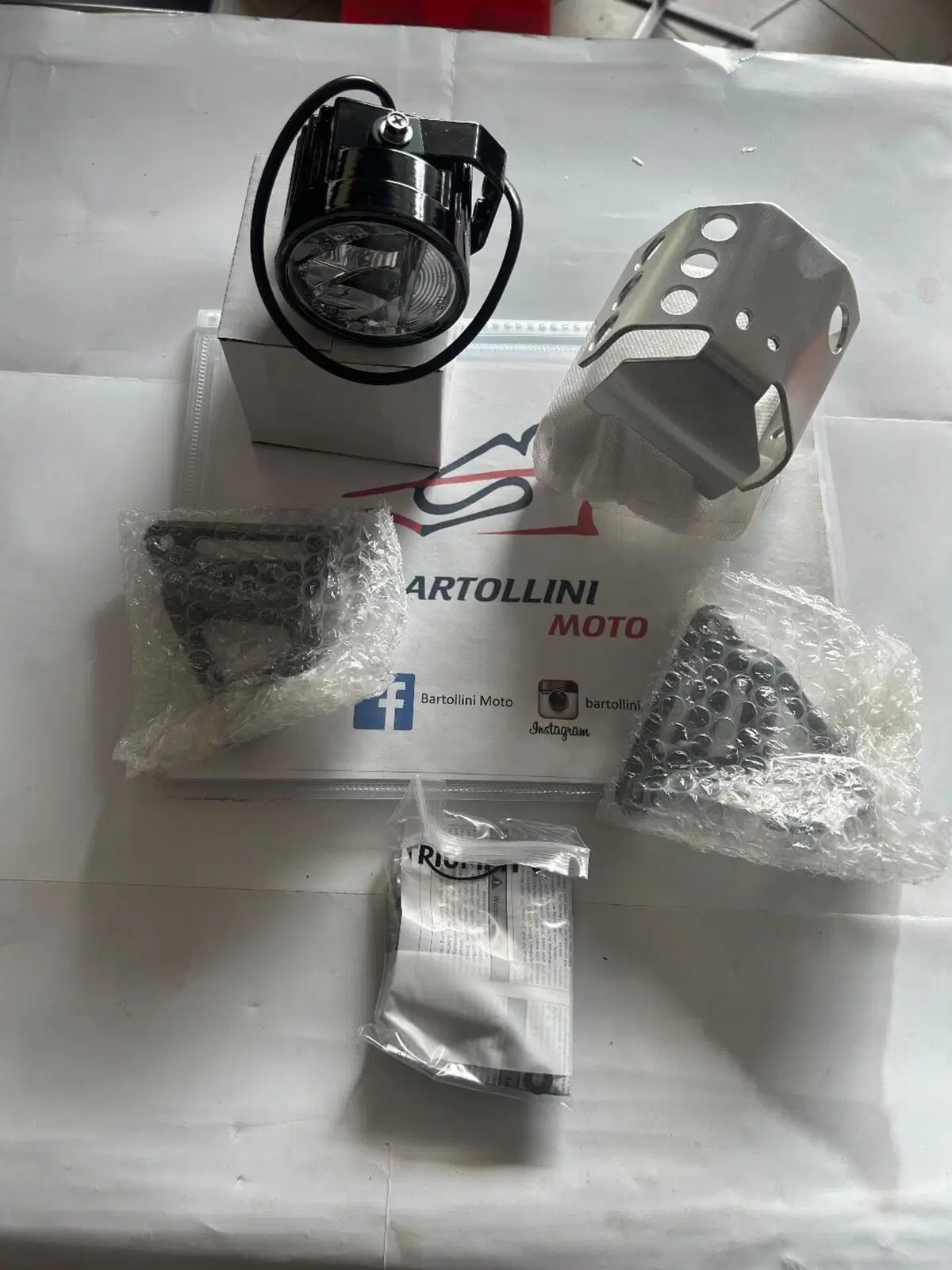 Faretti per Explorer 1200 Triumph