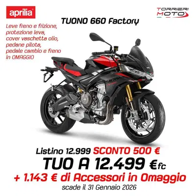 Aprilia Tuono 660 Factory (2025 - 26) nuova