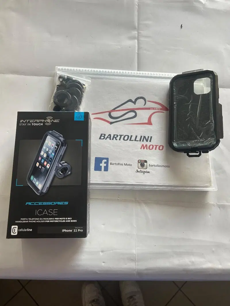 Porta telefono per Manubrio per Iphone 11 pro Interphone