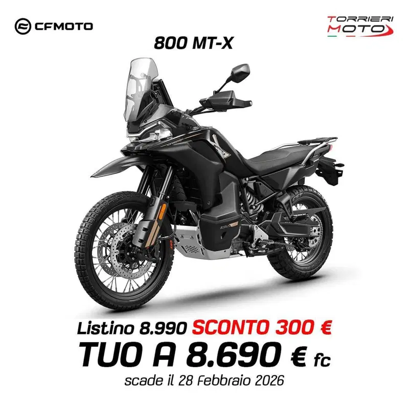 CFMOTO 800MT-X Low Seat (2025 - 26)