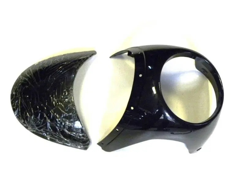 Cupolino universale per moto a faro tondo Marca sconosciuta (2)