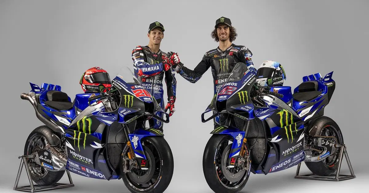 MotoGP 2026. Yamaha svela la livrea e d&agrave; il via all'era V4: ecco la nuova M1 di Fabio Quartararo e Alex Rins per il 2026 [GALLERY]