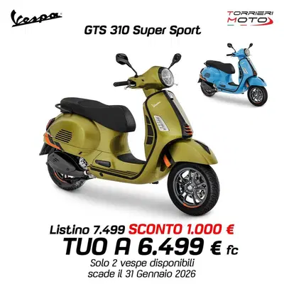 Vespa GTS 310 Supersport (2025 - 26) nuova