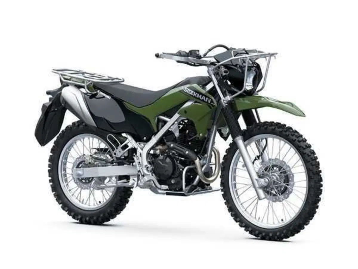 La moto che ti fa venire voglia di lavorare nei campi, la Kawasaki Stockman (14)
