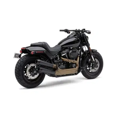 Marmitte Cobra El Diablo 4&rdquo; Slip-On nere per Softa 