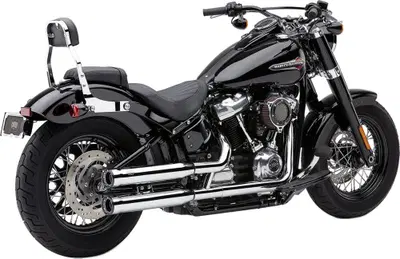 Marmitte Cobra 3&rdquo; RPT Race Pro Slip-On per Softail 