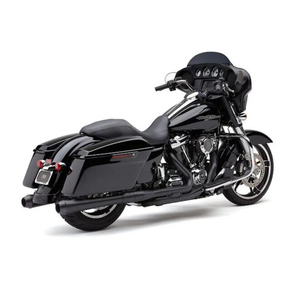 Marmitte Cobra El Diablo 4” Slip-On nere per Touri 