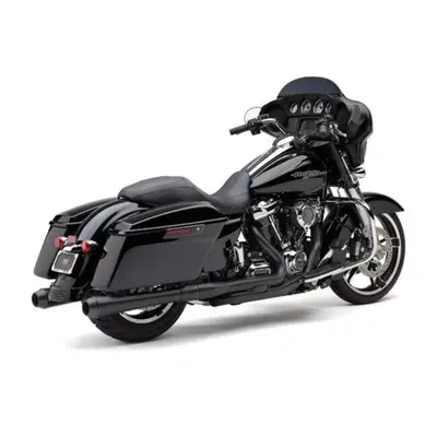 Marmitte Cobra El Diablo 4&rdquo; Slip-On nere per Touri 