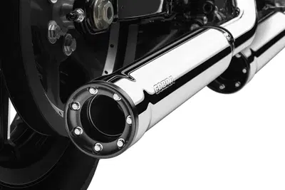 Marmitte Cobra 3&rdquo; RPT Race Pro Slip-On per Softail 