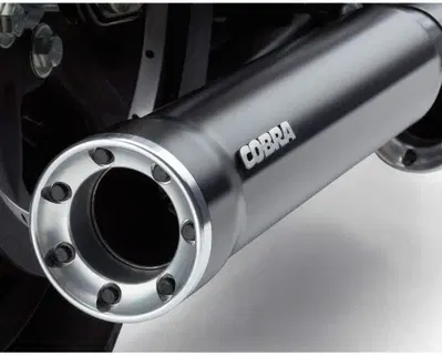 Marmitte Cobra 3&rdquo; RPT Race Pro Slip-On per Softail 