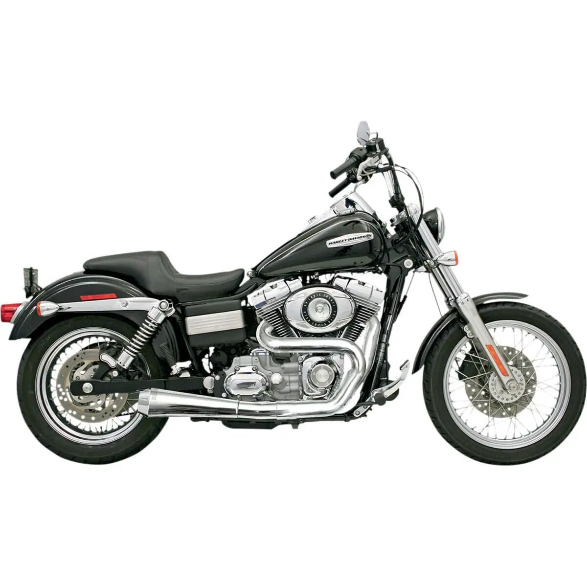 Scarico Bassani 2 in 1 Road Rage per Dyna dal 1999 