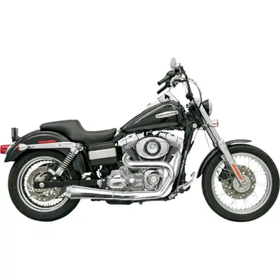 Scarico Bassani 2 in 1 Road Rage per Dyna dal 1999 