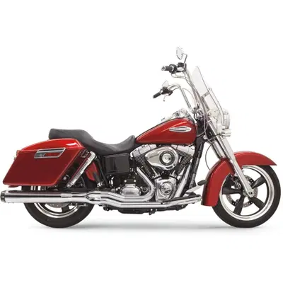 Scarico Bassani 2 in 1 Road Rage per Dyna FLD dal 