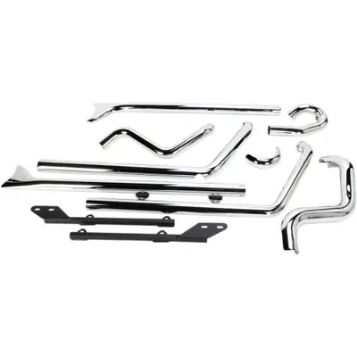 'Scarico Bassani True Duals con Silenziatori da 1- 