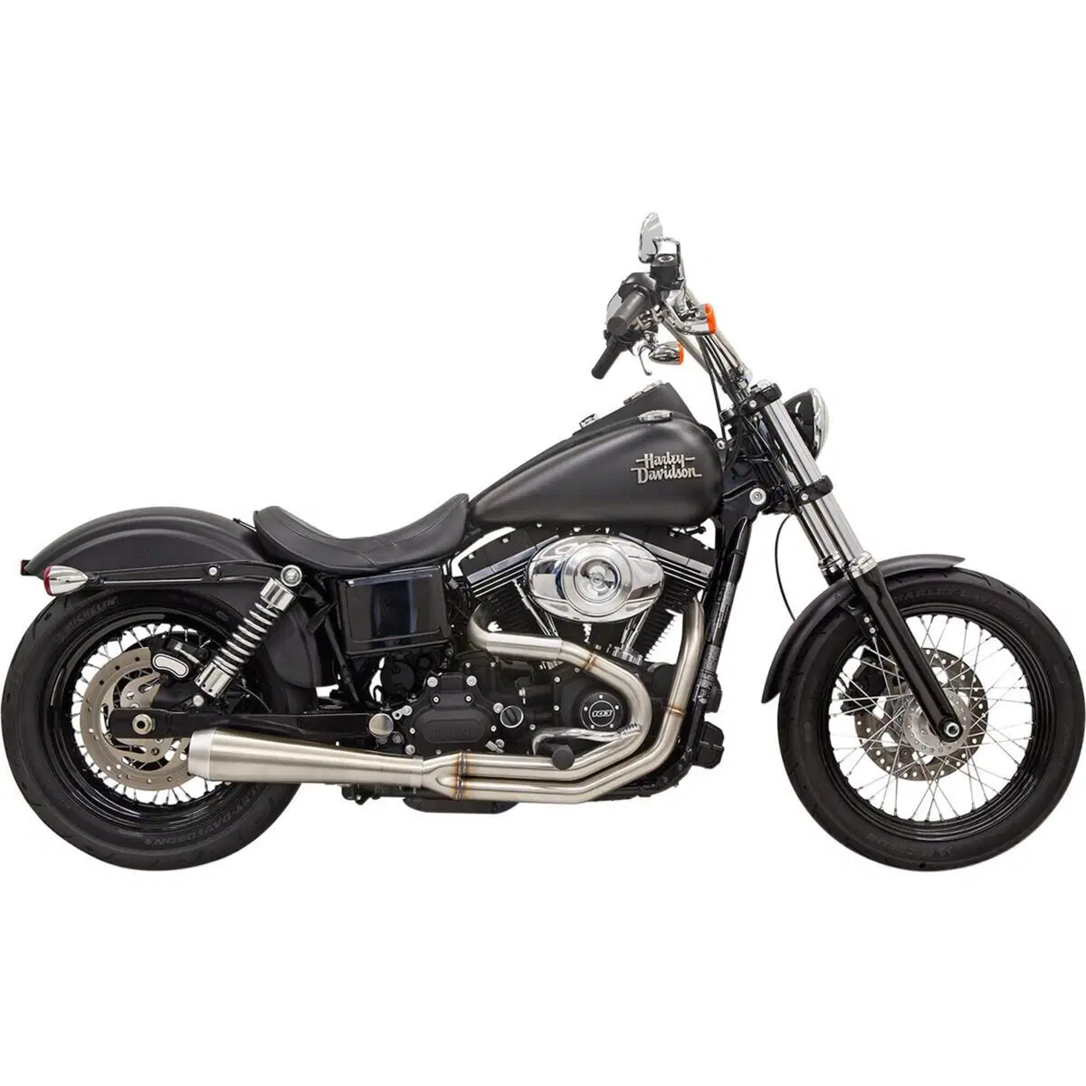 Scarico Bassani 2 in 1 Road Rage III per Dyna dal 
