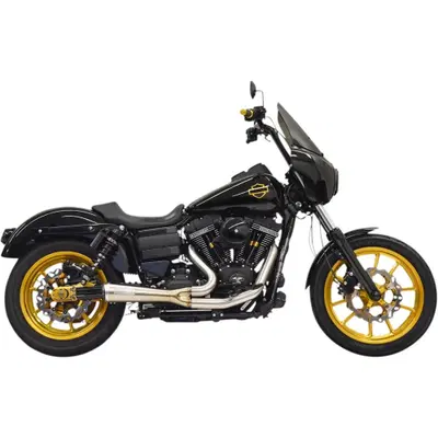 Scarico Bassani 2 in 1 The Ripper corto Road Rage 