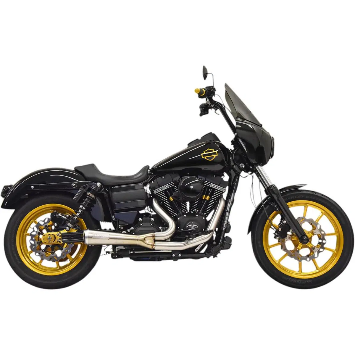 Scarico Bassani 2 in 1 The Ripper corto Road Rage 
