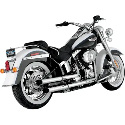 Marmitte Bassani Drag Slip-On Slash-Cut da 2,5" p 
