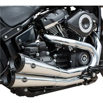 Scarico S&amp;S Grand National Upswept Street 2 in 2 c 