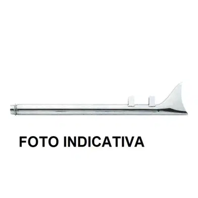 Marmitta Fishtail da 1-7/8" lunga 78 cm Paughco cr