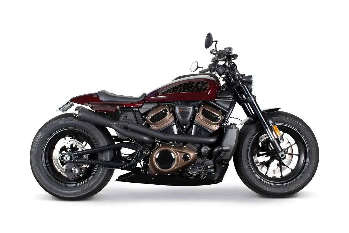 Scarico 2 in 1 TBR Comp-S in acciaio inox NERO per 