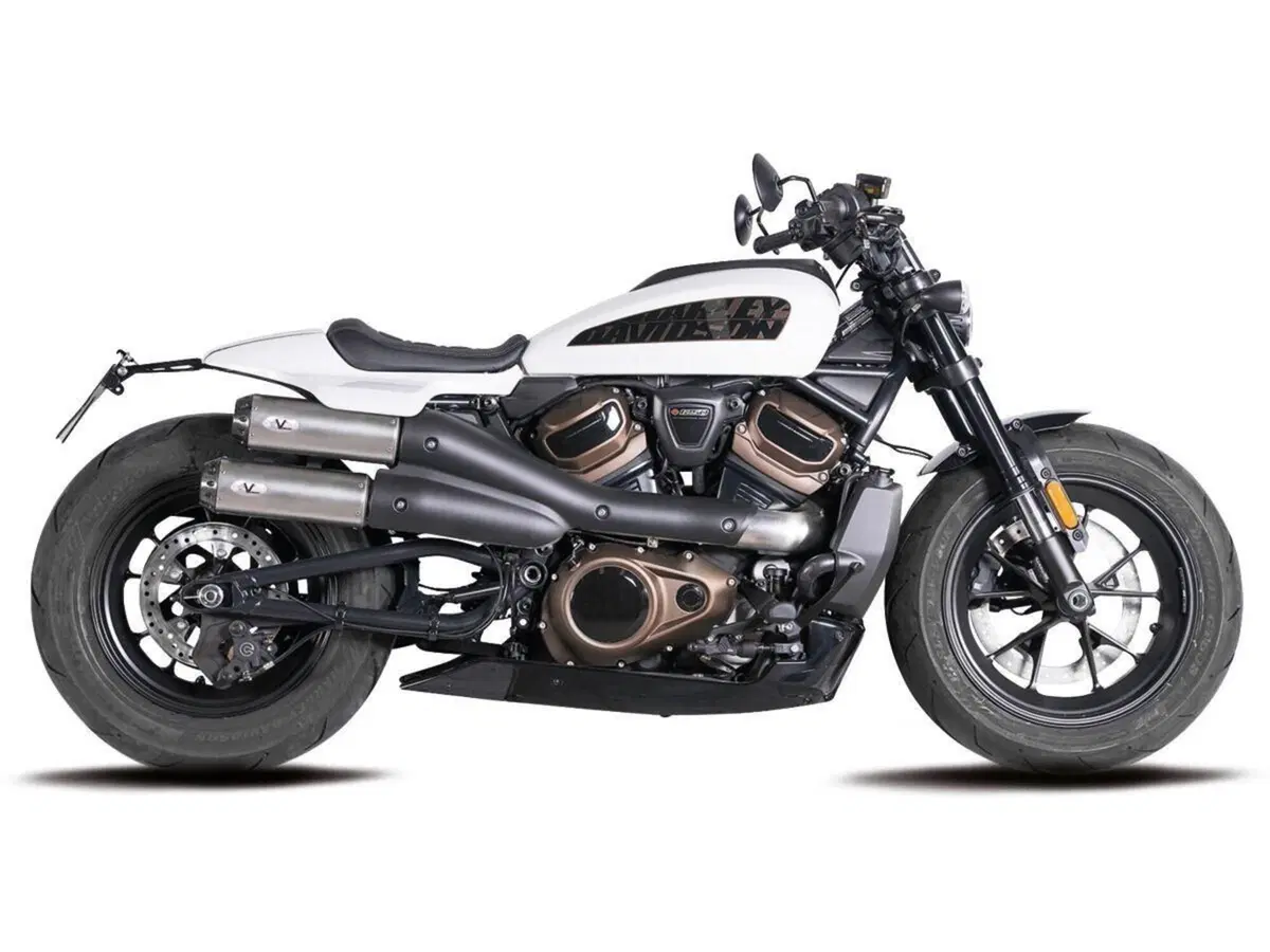 Scarico Tracker Racing inox satinato V-Performance 