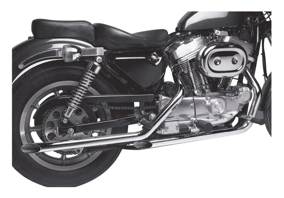 Drag pipe cromate per Sportster dal 1986 al 2003 Paughco