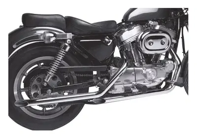 Drag pipe cromate per Sportster dal 1986 al 2003 Paughco