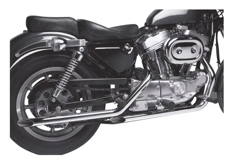 Drag pipe cromate per Sportster dal 1986 al 2003 Paughco