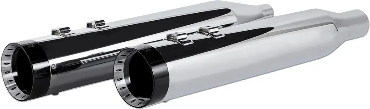 Marmitte cromo e nere Khrome Werks HP Plus Turbine