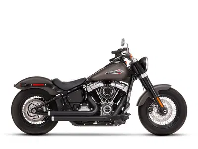 Scarichi Rinehart Drag Pipe neri con fondelli crom 
