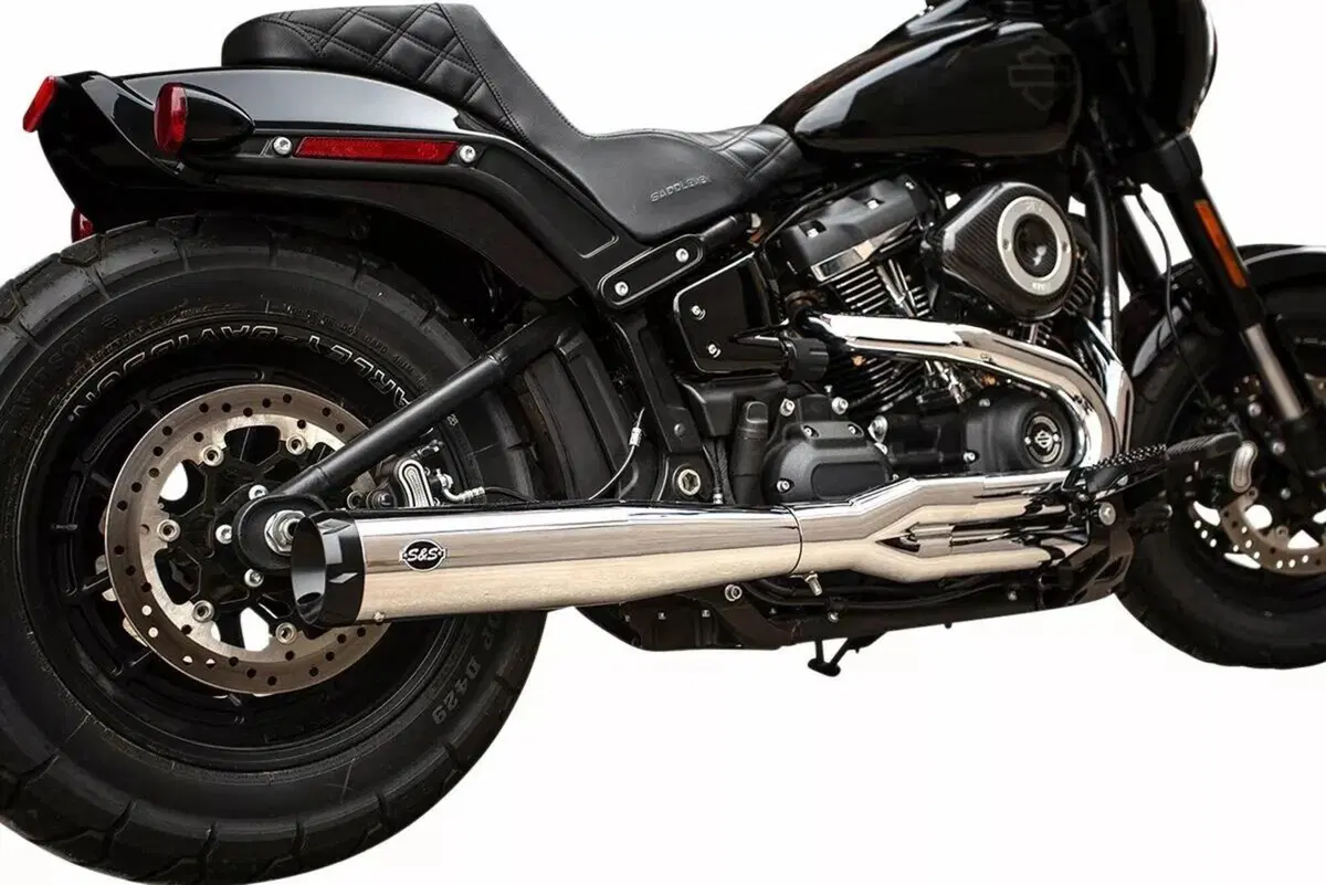 Scarico S&S 2 in 1 SuperStreet Race cromato con fo 