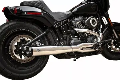 Scarico S&amp;S 2 in 1 SuperStreet Race cromato con fo 