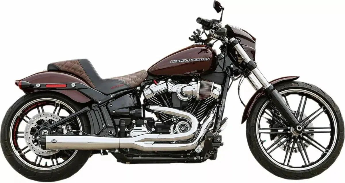 Scarico S&S 2 in 1 SuperStreet catalizzato cromato 
