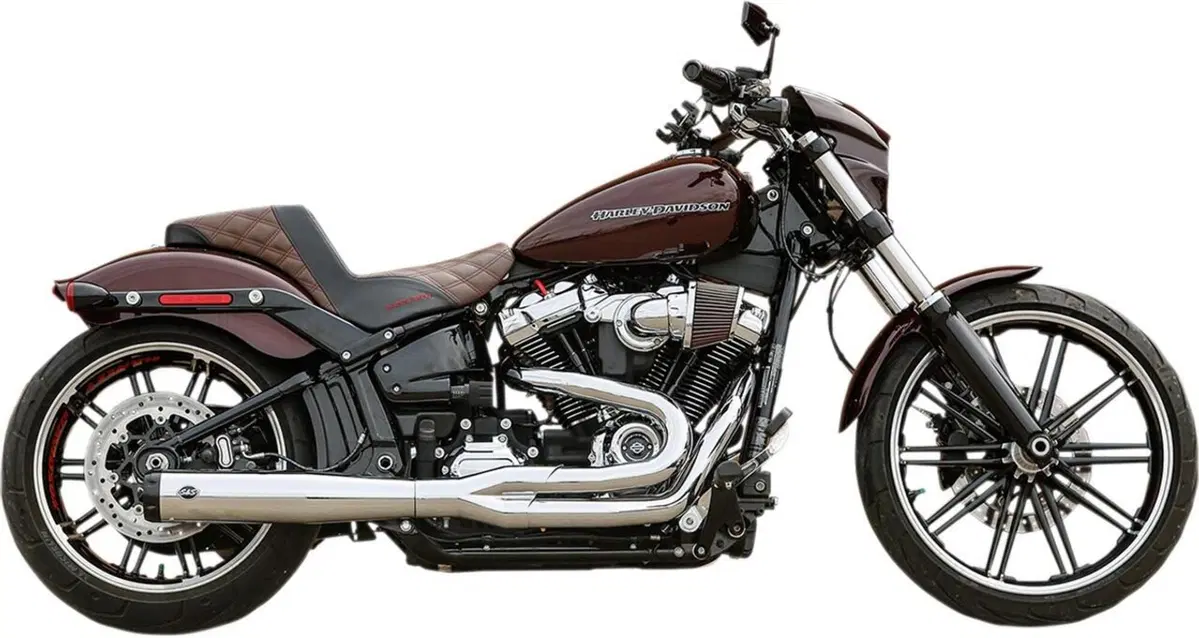 Scarico S&S 2 in 1 SuperStreet Race cromato con fo 