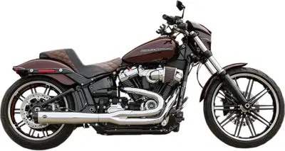 Scarico S&amp;S 2 in 1 SuperStreet Race cromato con fo 