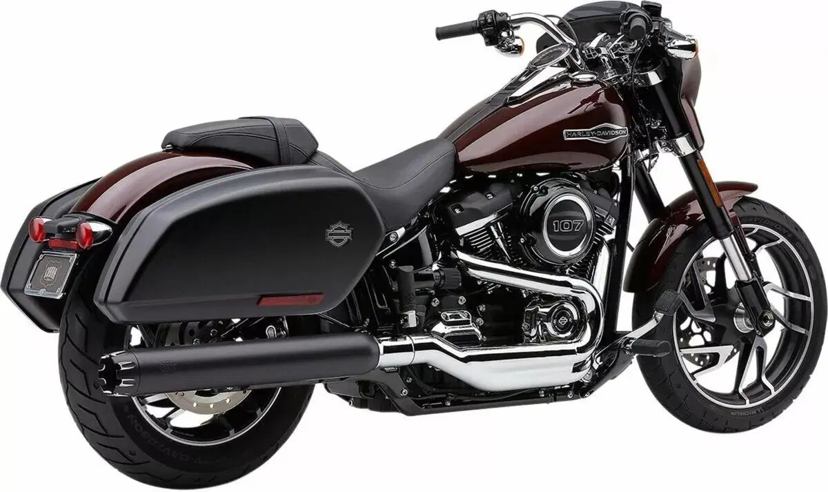 Marmitta Cobra Dual Cut NH 4" nera con fondello ne 