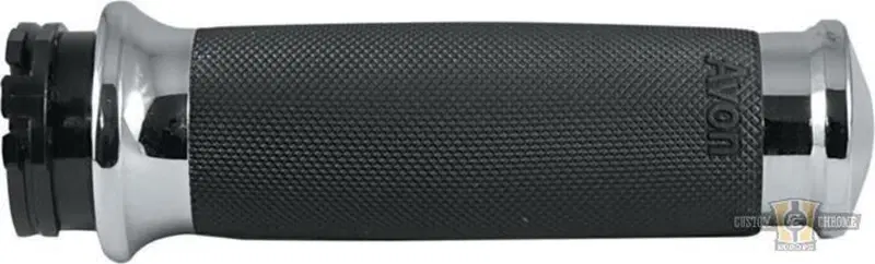Manopole Avon Contour lisce cromate per accelerat