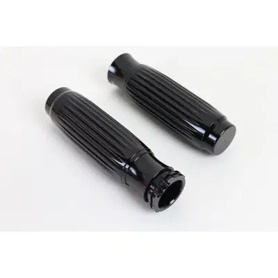 Manopole Original Rib Style nere per acceleratore 
