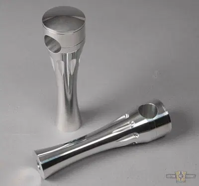 Riser alti 6" lucidi in alluminio CK per manubri d 