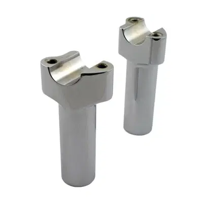 Riser Chubby alti 4.5&rsquo;&rsquo;, dritti, cromati, Wild 1 P