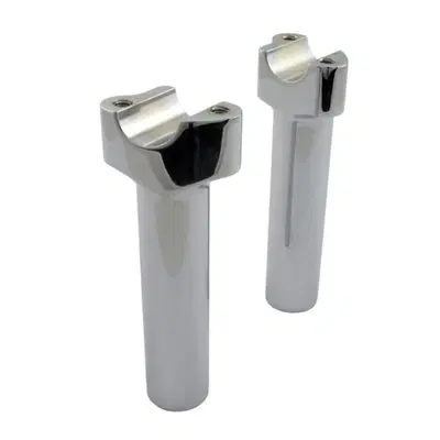 Riser Chubby alti 6&rsquo;&rsquo;, dritti, cromati, Wild 1 Per